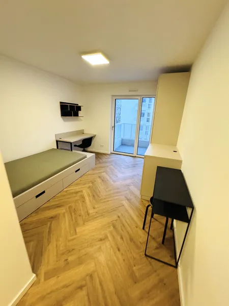 Moderne großzügiges möbliertes Studio Apartment, mit EBK und West-Balkon zum Innenhof! — photo 1